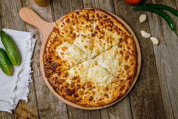 khachapuri with cheese
