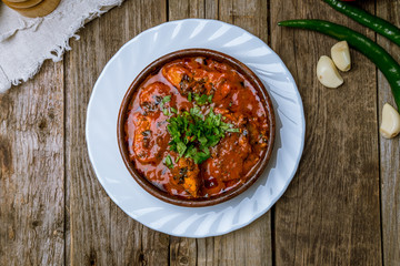 Chakhokhbili chicken Georgian cuisine