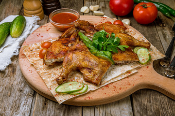 fried chicken tobacco