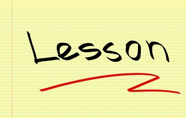 Obraz premium Lesson
