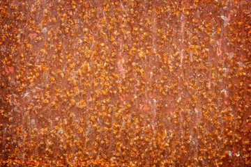 Grungy rusted metal sheet background