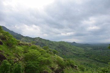 Fototapeta premium Overcast valley