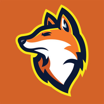 fox head mascot