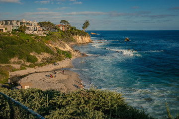 Beach with Cliffs