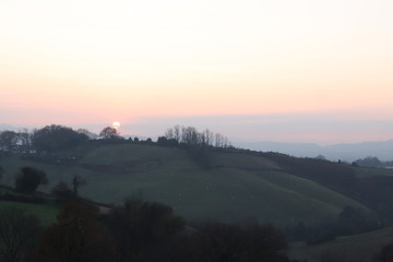 Obraz premium Paysage de montagne, Pays basque