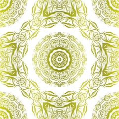 Abstract flower pattern paper for scrapbook. Vector illustration