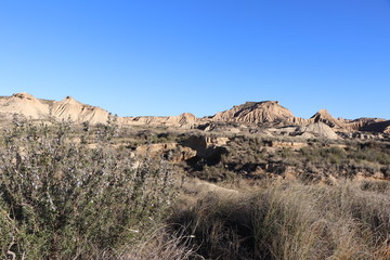 désert des Bardenas Reales , Espagne