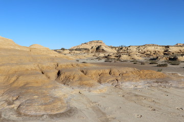 désert des Bardenas Reales , Espagne