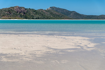 Whitehaven Beach in the Whitsunday Archipelago, Australia
