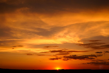 Atardecer nortino