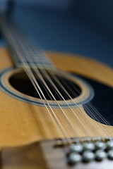 Fototapeta premium Gitarre Guitar 12 Saiten