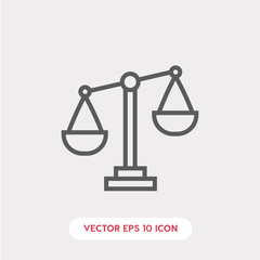 balance icon vector
