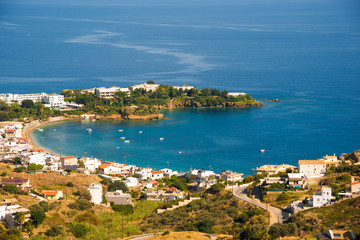 Naklejka na ściany i meble Beautiful coast of Crete island in Greece
