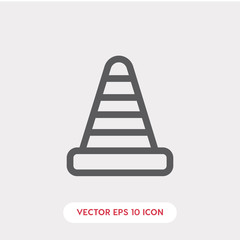 cone icon vector