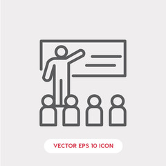 teacher icon vector