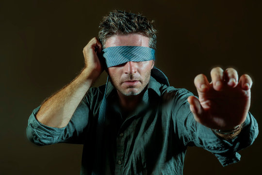 Blindfold Man Images – Browse 13,325 Stock Photos, Vectors, and Video