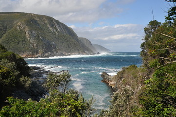 Fototapeta premium Tsitsikamma Falls, Garden Route, South Africa