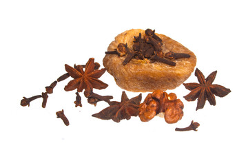 fig isolated on white background