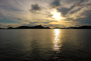 Panwa Cape sunset, Phuket Province, Thailand.