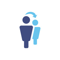 Referral Job Reference Icon  with recommendations, performance review, etc ideas