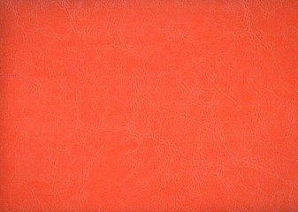 Fototapeta premium Coral embossed synthetic leather texture with cracks