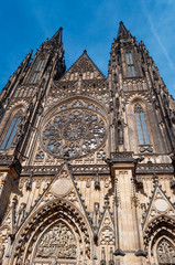 Fototapeta premium St. Vitus Cathedral Prague, Czech Republic.