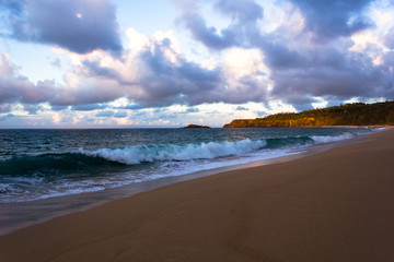 Sonnenuntergang auf Kauai