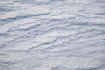 Obraz premium Closeup of snow background