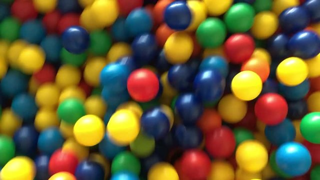 Children's Playpen Colorful Balls