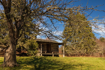 Ferguson Cabin in the Great Smoky Mountains National Park