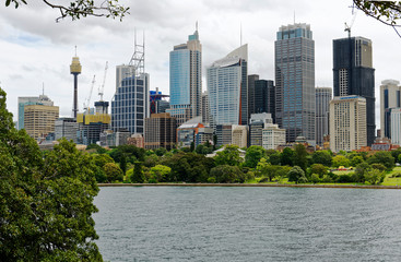 View of the central business district in Sydney, New South Wales, AustraliaSydney DxO 8672