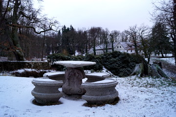 Sitting in the park (Vrchotovy Janovice, Czech Republic)