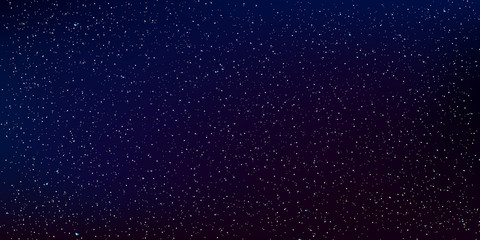 Space Stars Background. Vector Illustration of The Night Sky.