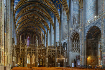 Fototapeta na wymiar Albi Cathedral, France