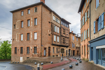 Obraz premium Street in Albi, France