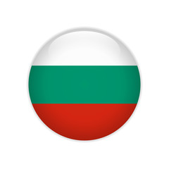 Bulgaria flag on button