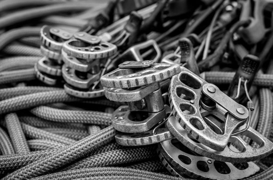 Rock Climbing Gear - Powered by Adobe