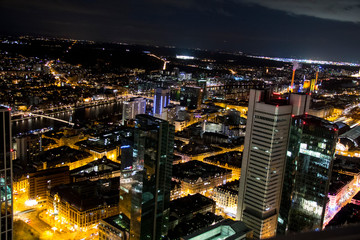 frankfurt desde el Skyline