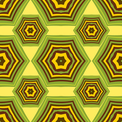 Mandala line seamless pattern, tribal ethnic motif. Ornament for wallpaper, textiles, greeting card,  packing, web. Vector  illustration.