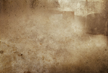 Brown textured concrete wall background
