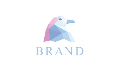 Penguin vector logo. You can use this designs everywhere, logo design, on your website, on T-shirts, business cards, social media, label design, apparel design, on web & banners etc 