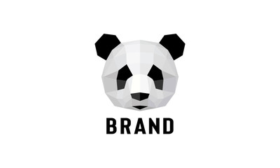 Panda Vector Logo. You can use this designs everywhere, logo design, on your website, on T-shirts, etc . Panda logo for sale