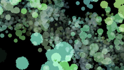 Background with paint. Divorces and drops. Periwinkles.