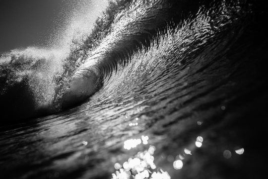 Close up of ocean wave