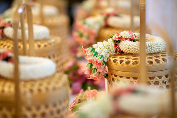 Thai traditional  wedding decorations