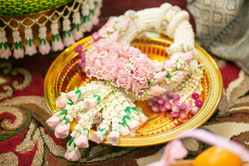 Thai traditional  wedding decorations