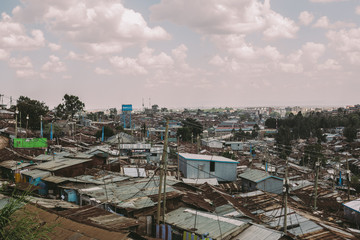 Fototapeta premium Crowded structures