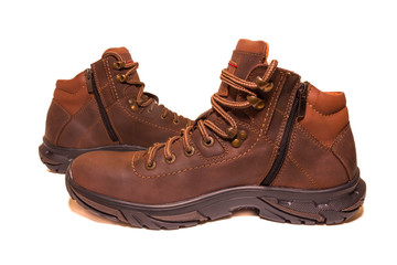 pair of shoes isolated on white background