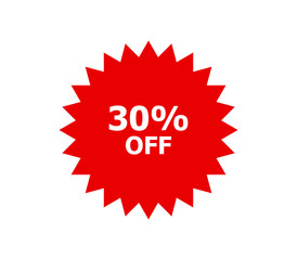 discounts icon on white background