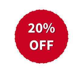 discounts icon on white background
